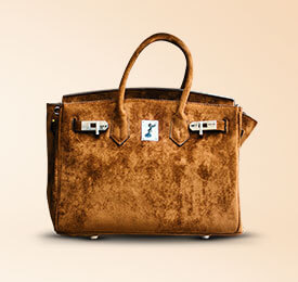 Bolso Baguette elegante de Forever New en color chocolate